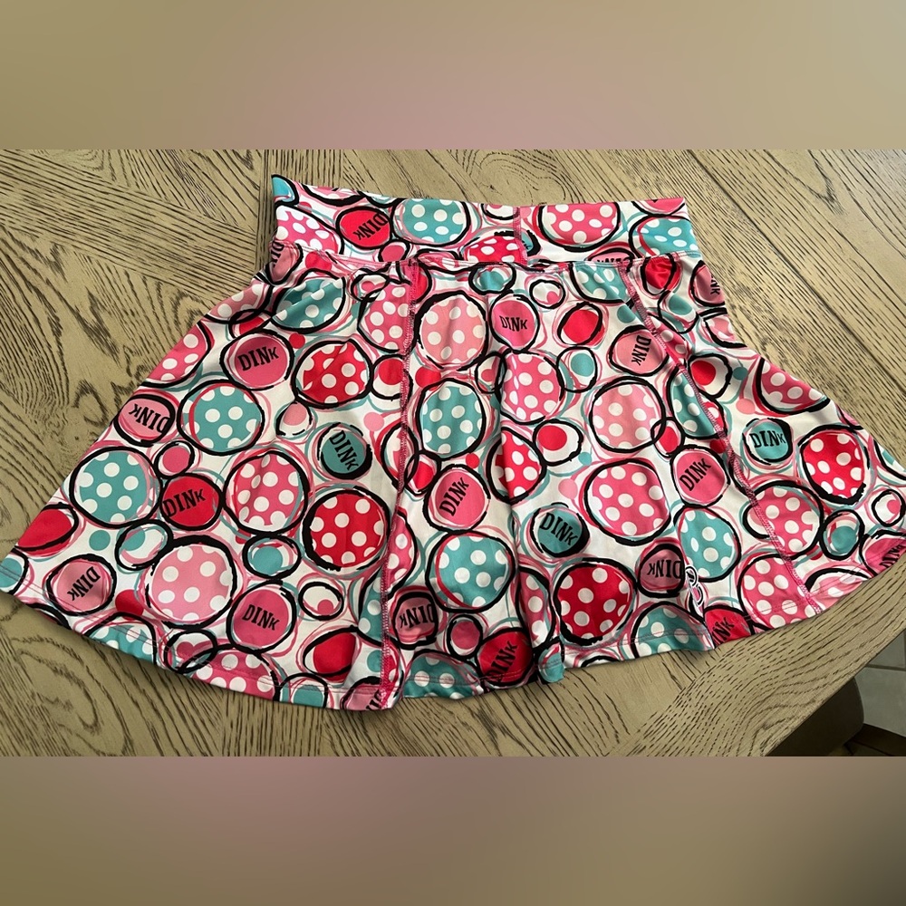 Playful Polka Dot Skorts - Pink and Blue